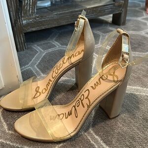 Clear Sam Edelman Heel